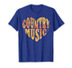 Cute Country Music Art for Men Women Concert Country Music T-Shirt