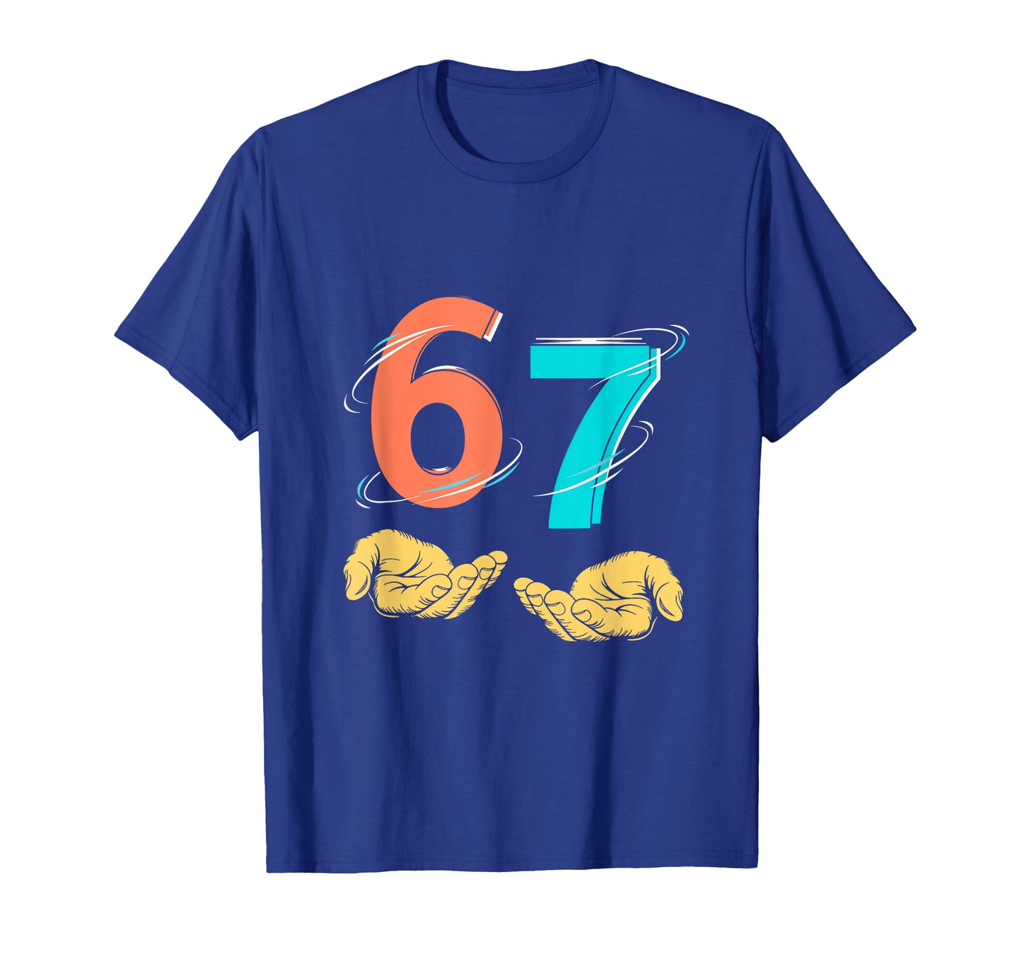 Six Seven 6-7 Meme Funny Height Joke Tee T-Shirt