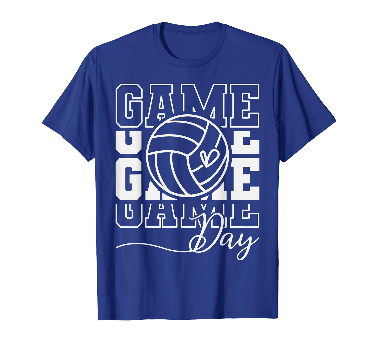 Volleyball Game Day Vibes Volley Lover Player & Coach Womens T-Shirt