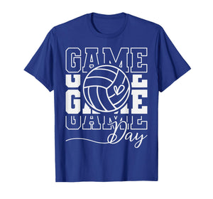 Volleyball Game Day Vibes Volley Lover Player & Coach Womens T-Shirt