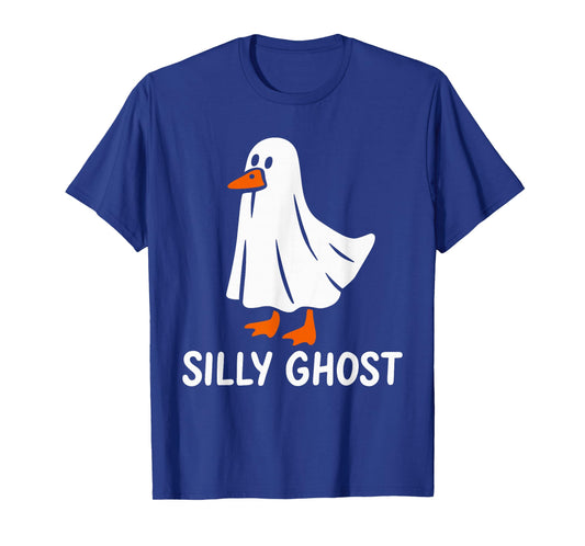 Silly Ghost Men Women Kids Funny Halloween T-Shirt