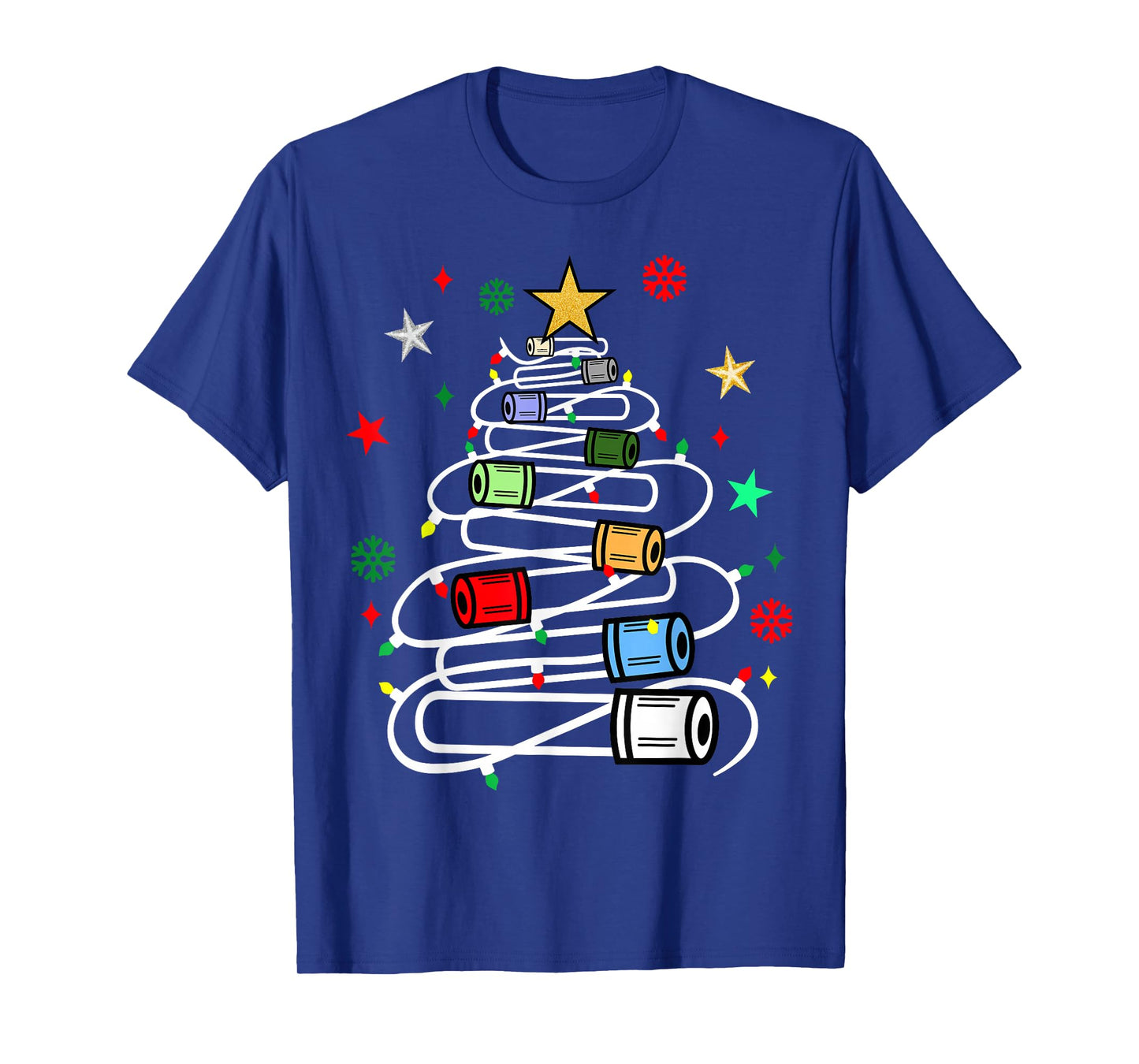 Phlebotomy Blood Tube Christmas Tree Phlebotomist Phleb Tech T-Shirt
