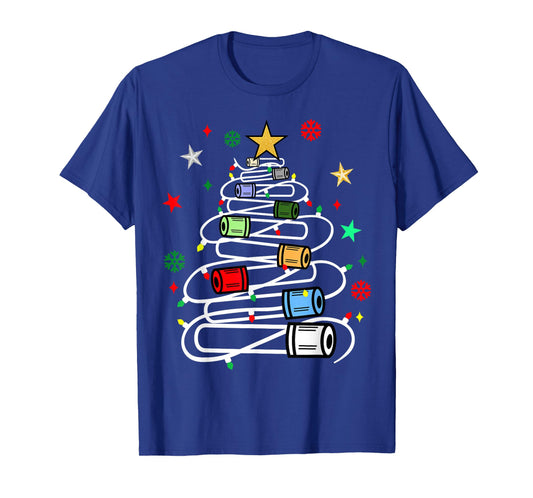 Phlebotomy Blood Tube Christmas Tree Phlebotomist Phleb Tech T-Shirt