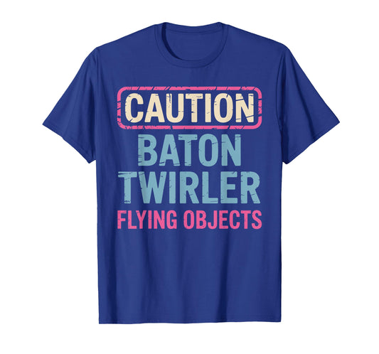 Cool Baton Twirling Art for Women Girls Twirl Baton Twirler T-Shirt