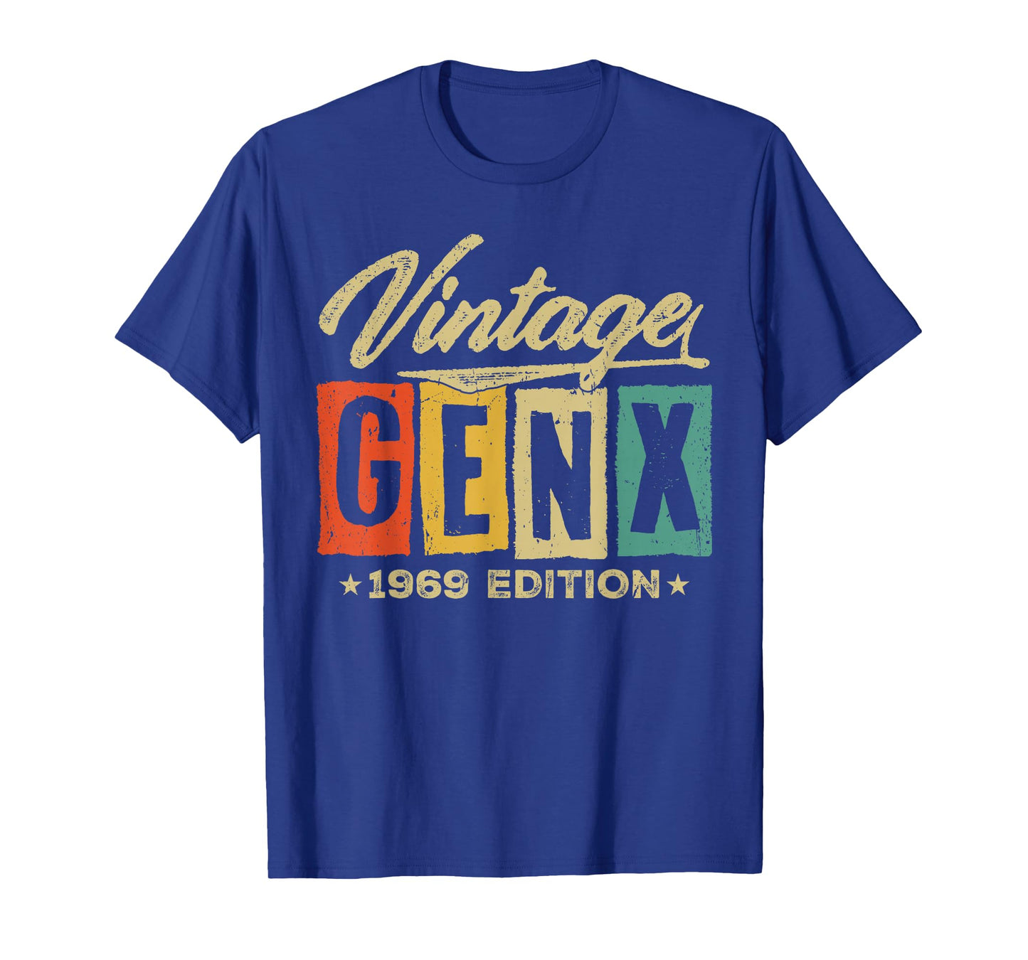 Retro Vintage Gen X 1969 Edition 57 Years Old 57th Birthday T-Shirt