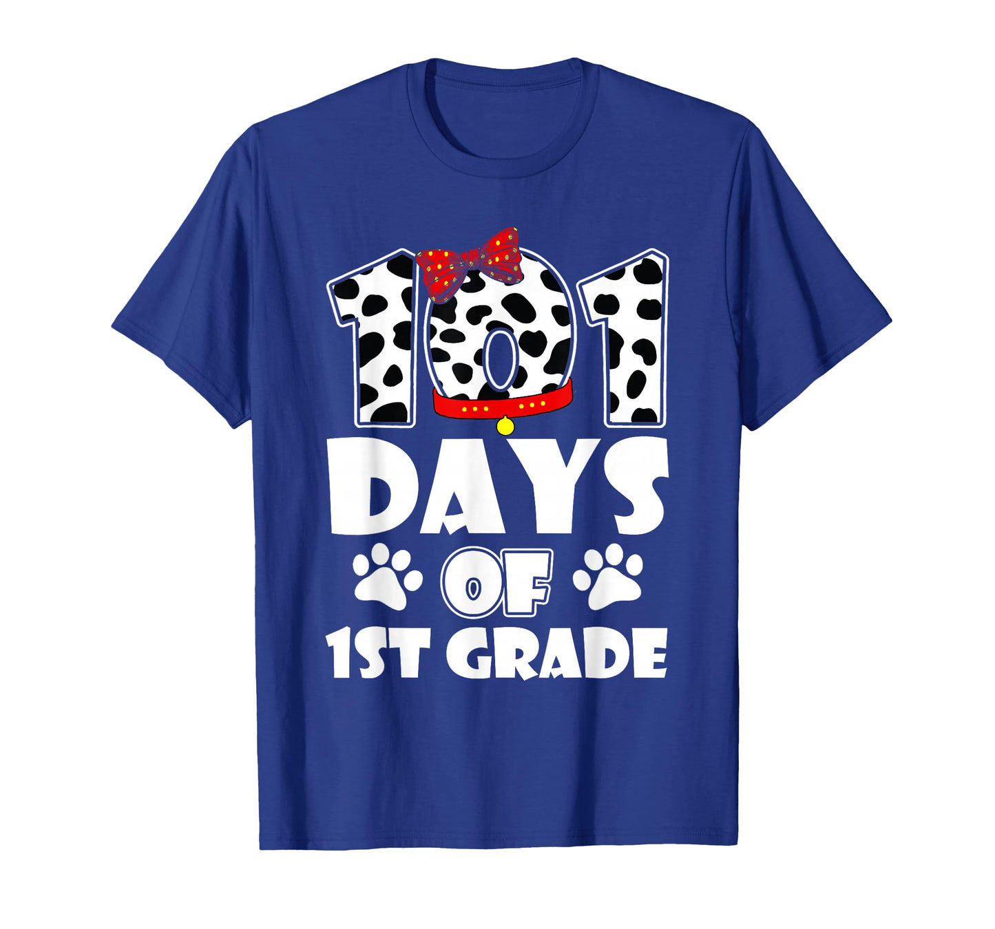 101 Days 1st Grade 100th Day Dog 100 Days School Students T-Shirt