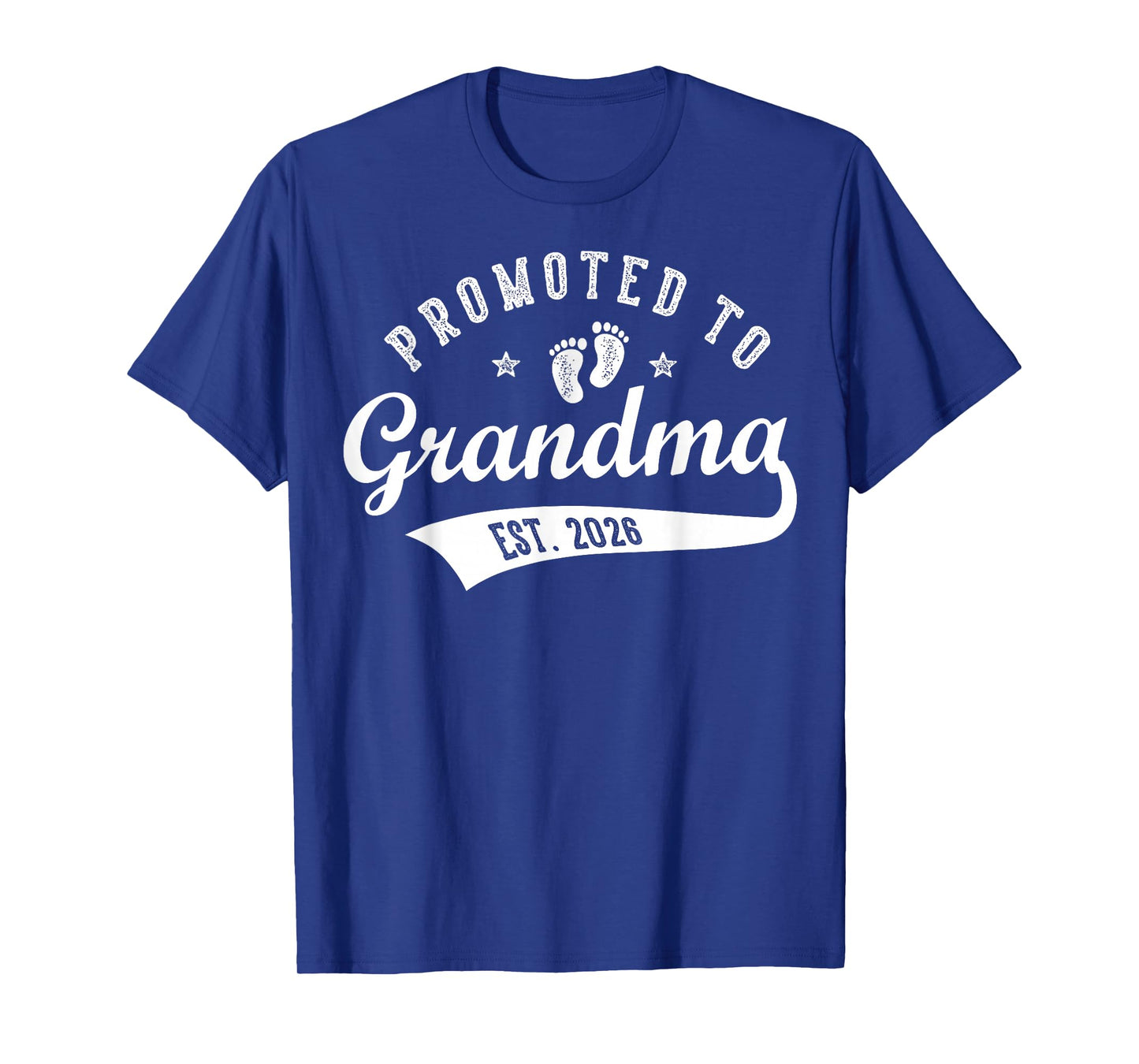 Promoted to Grandma Est. 2026 Baby Announcement Matching T-Shirt