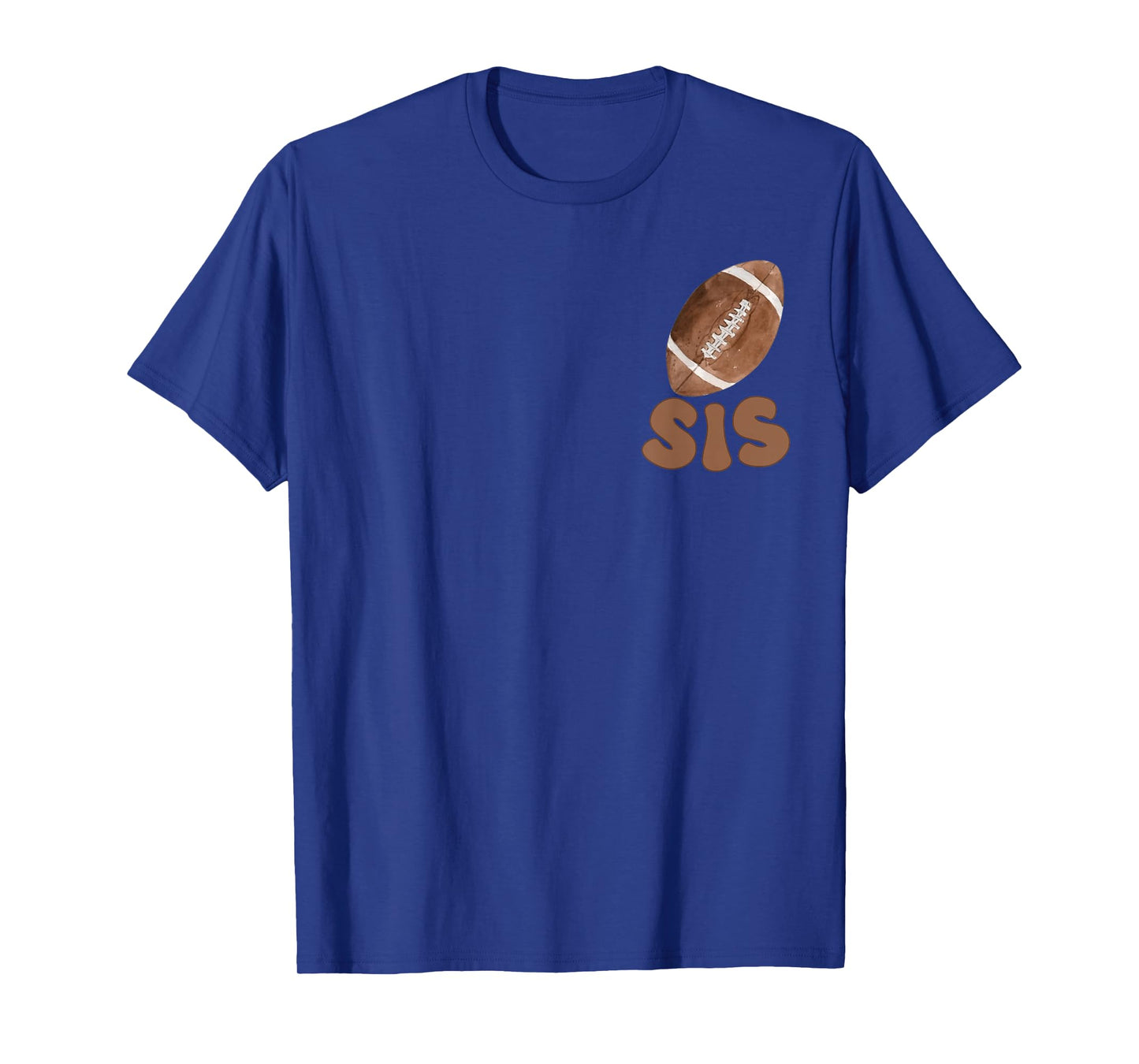 Sister of The 1 Year Old Football First Birthday Boy Family T-Shirt