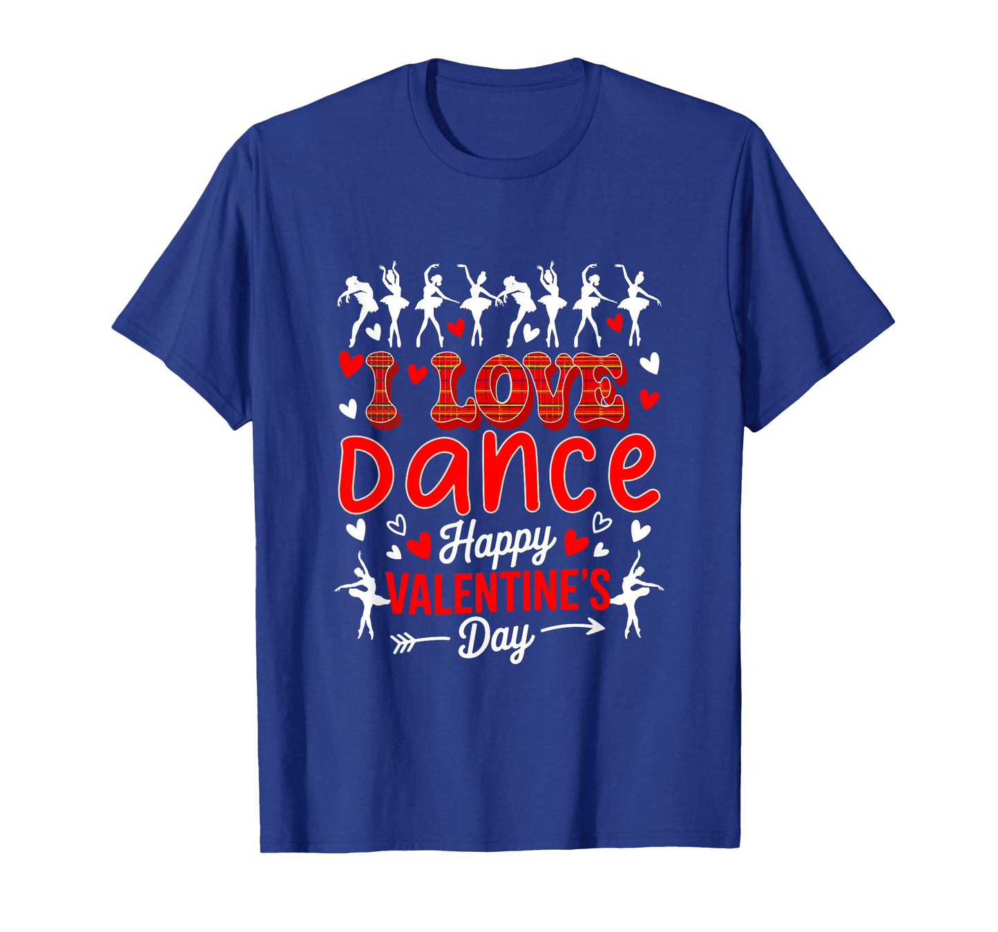 Love Dance Happy Valentine's Day Dance Teacher Students T-Shirt