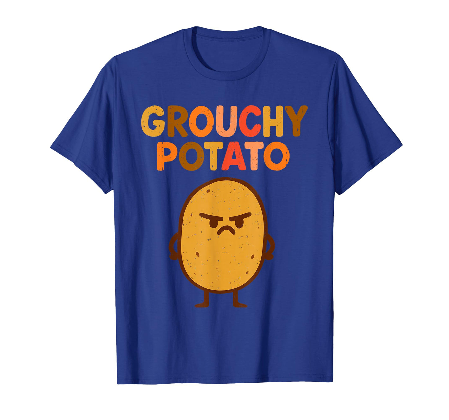 Funny Grouchy Potato Sweet Potato Couple Matching T-Shirt