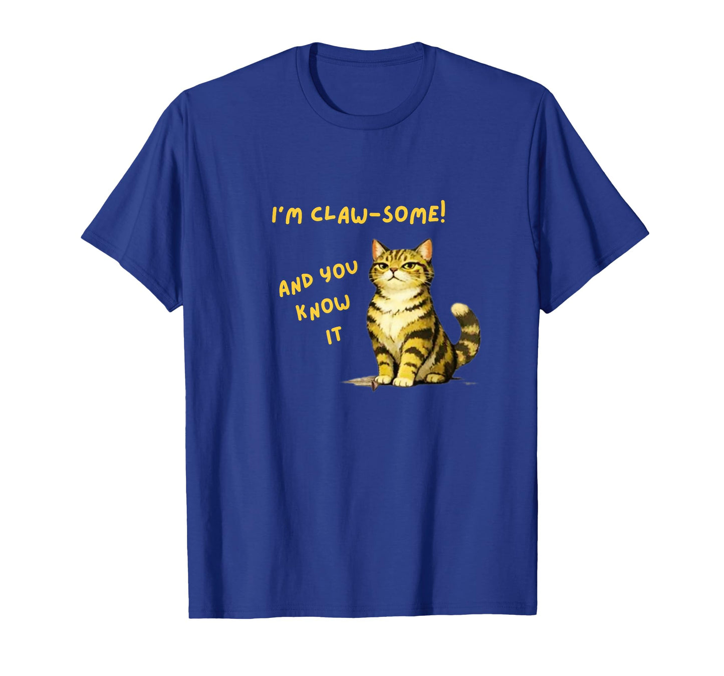 Funny Cat Fashion, Merchandise, Animal Lovers, Pet Owners T-Shirt
