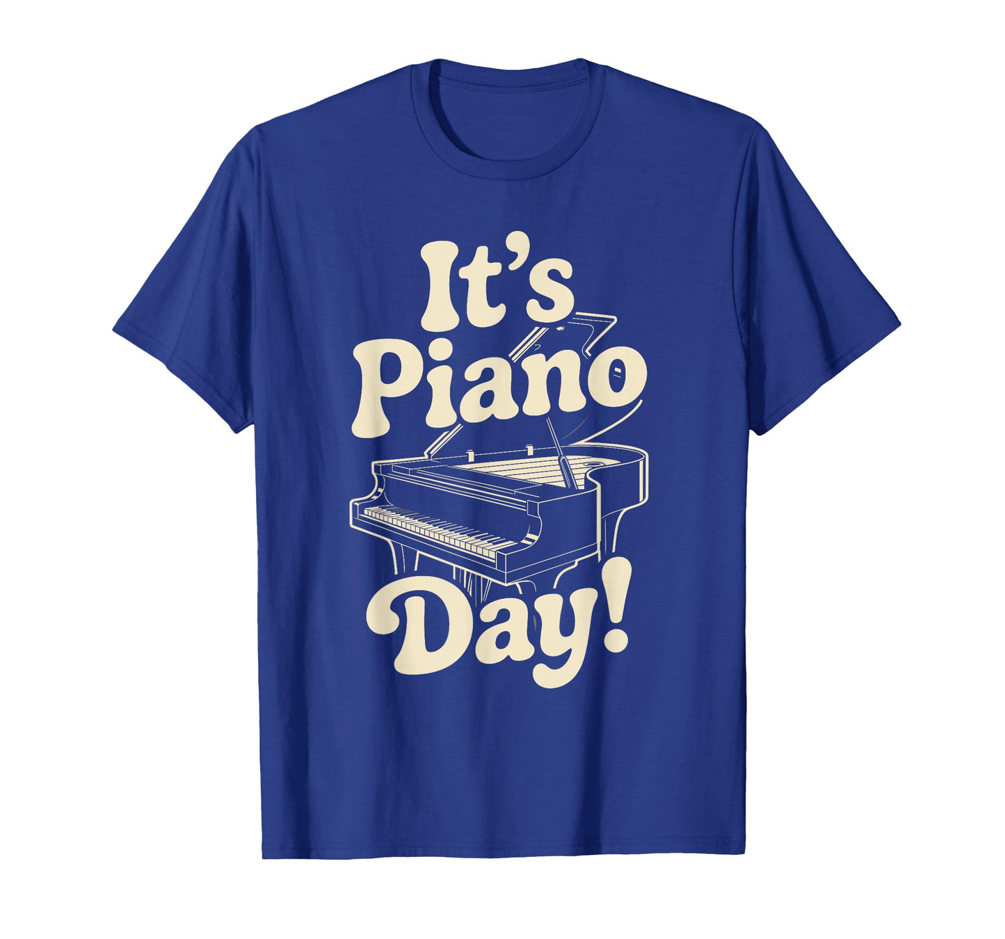 Piano Day Music Teacher Instrument Classical Jazz Pianist T-Shirt
