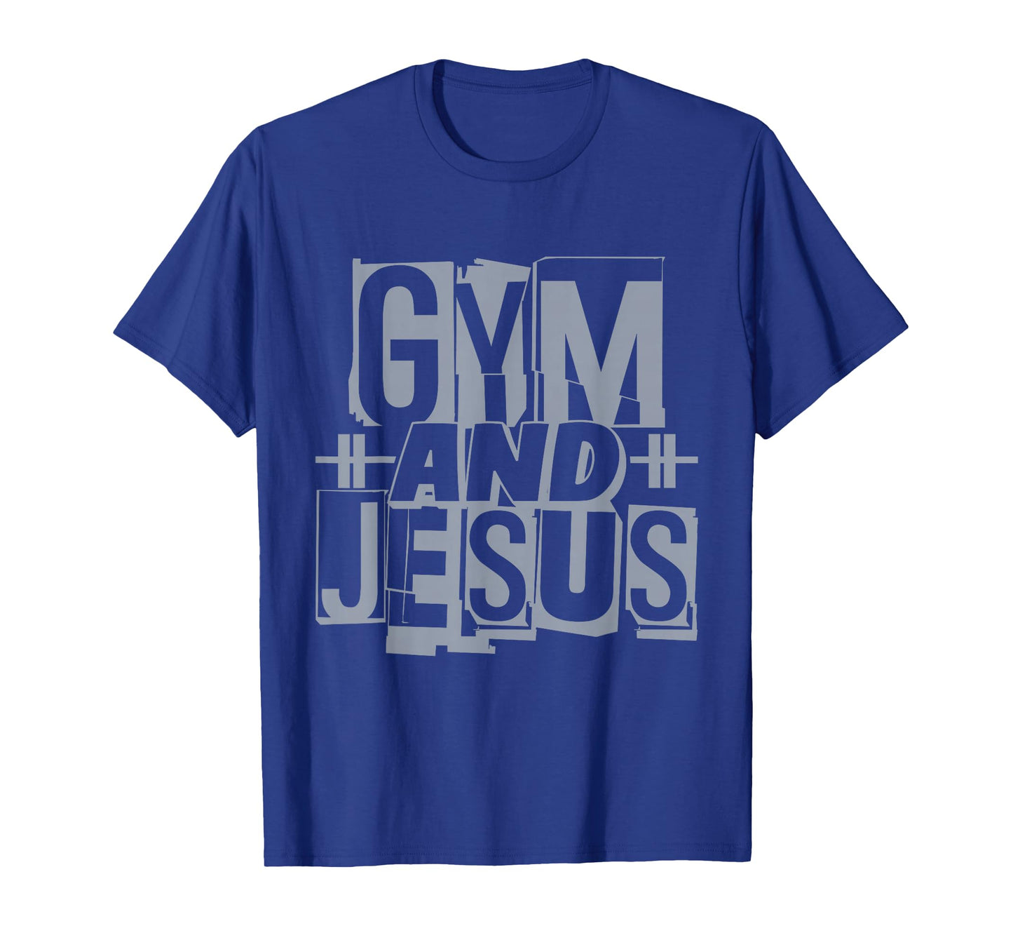 Lift Heavy Pray Hard with Cross Believers who Train T-Shirt