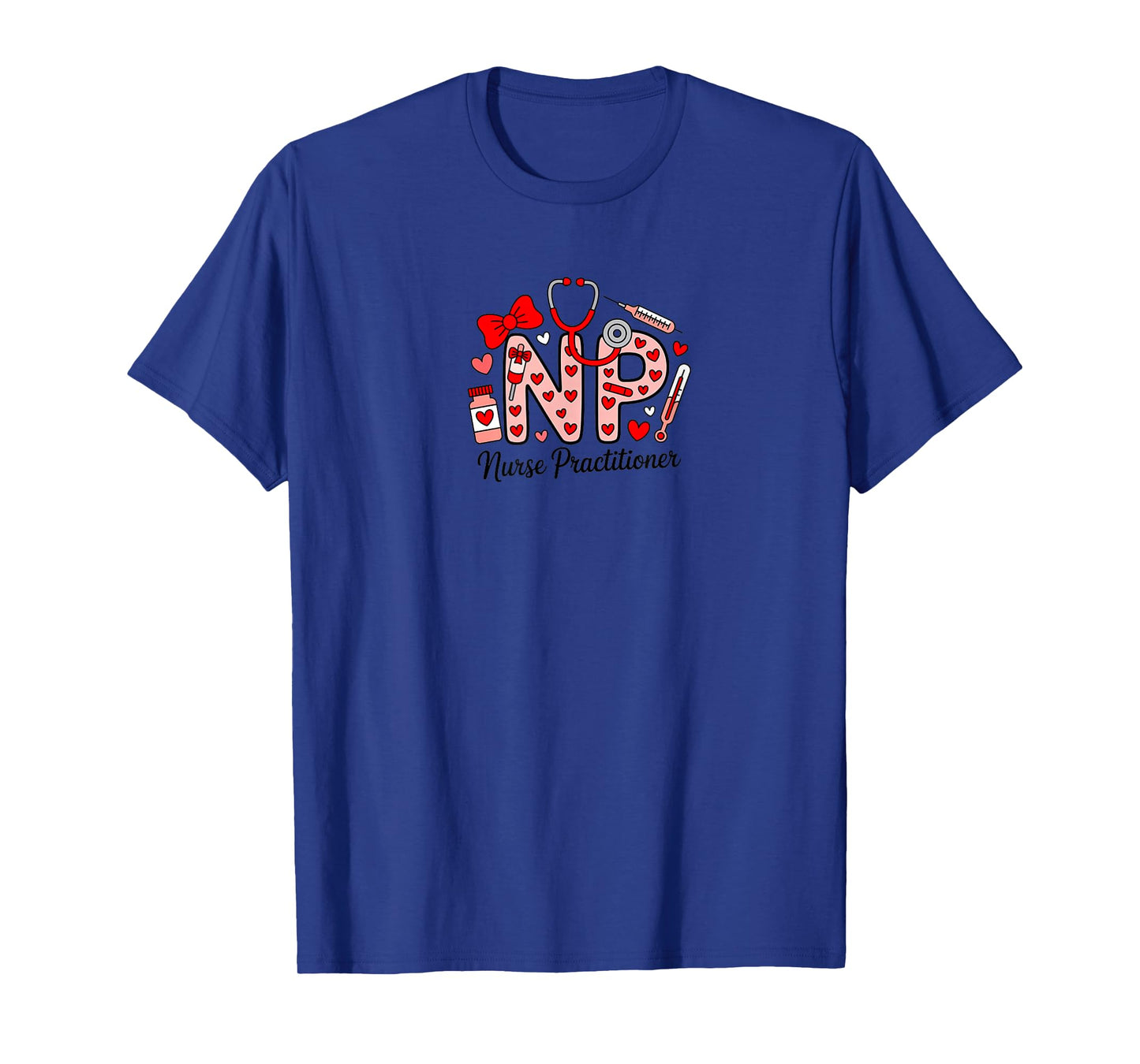 Nurse Practitioner Valentine Design for Healthcare Workers T-Shirt