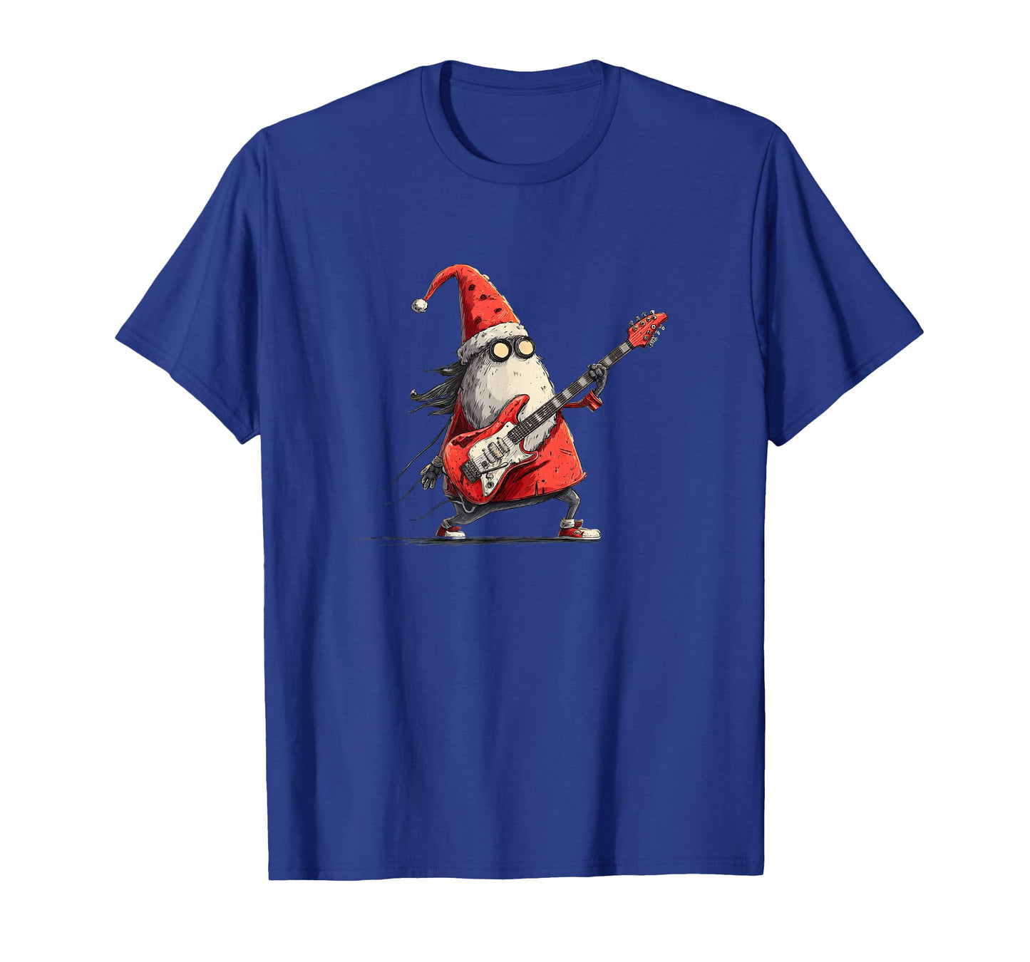 Christmas Electric Guitar Costume for Santa Claus Lovers T-Shirt