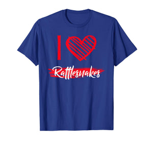 I Love Rattlesnakes T-Shirt I Heart Rattlesnakes T-Shirt