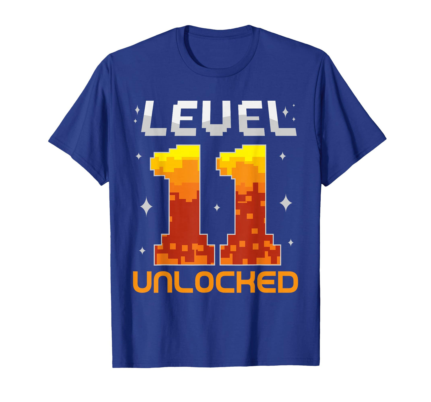 Level 11 Unlocked 11th Birthday Eleven Year Old Gamer Gaming T-Shirt