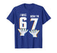 I was 6 Now I'm 7 Six Seven Meme 7 Year Old Birthday T-Shirt