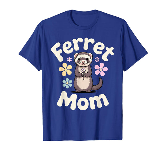 Cute Ferret Design for Women Girls Kids Ferret Lover Ferret T-Shirt