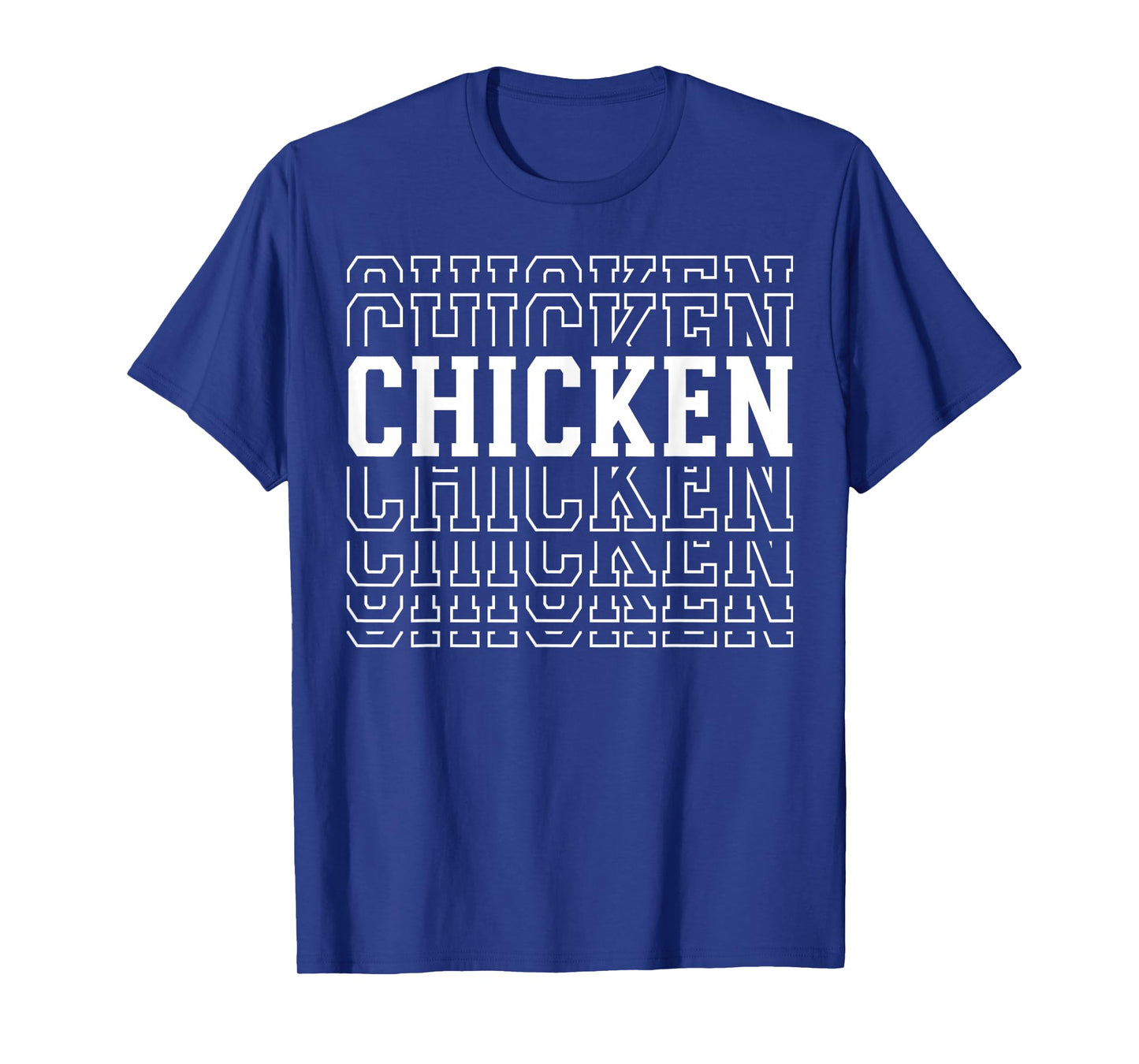 Chicken Funny Layered Text Pet Owner Farmer T-Shirt