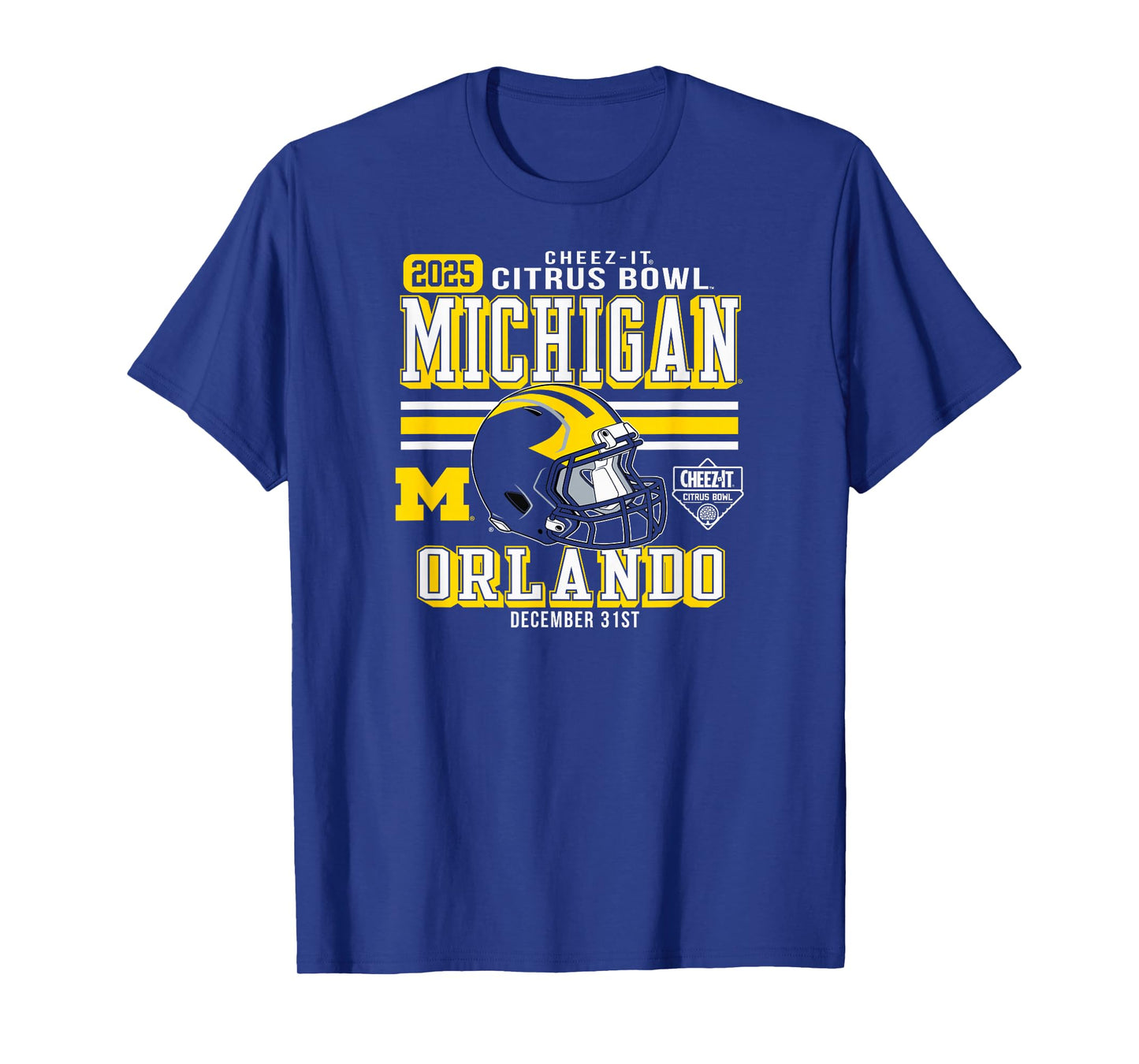 Michigan Wolverines Citrus Bowl 2025 Officially Licensed T-Shirt