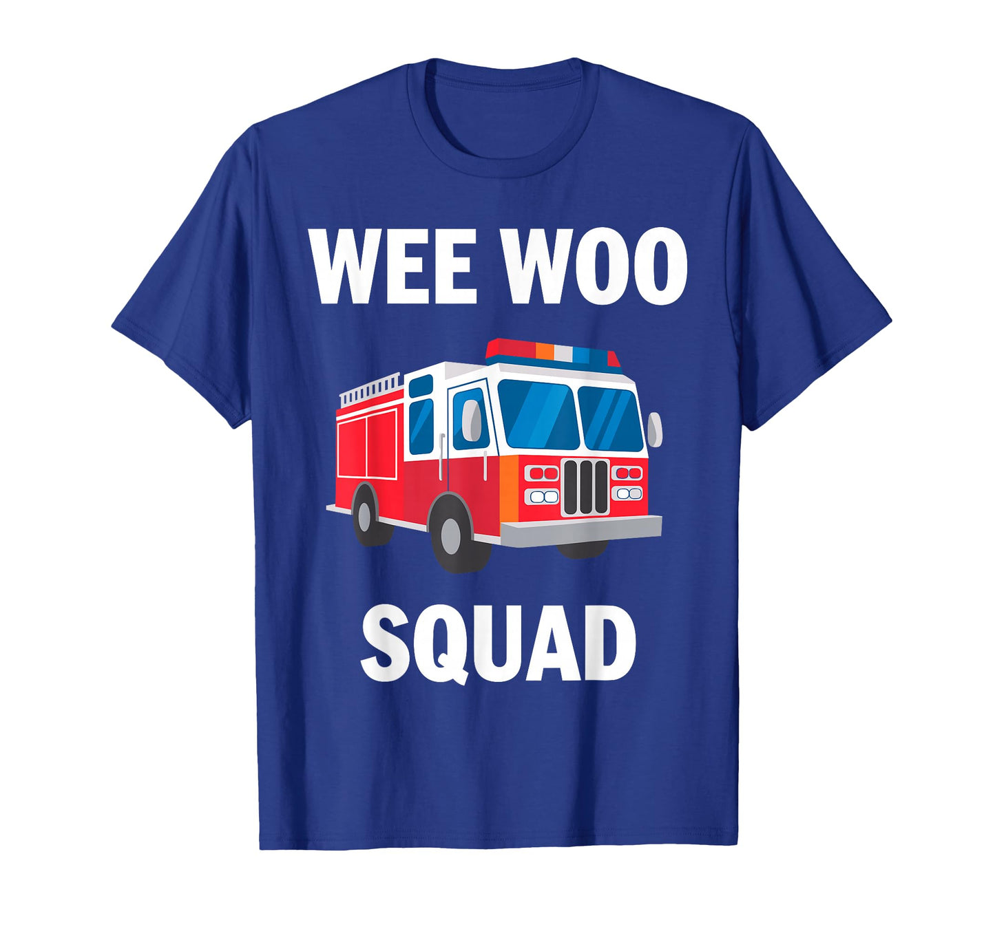 Funny Firefighter Art for Men Women Kids Fire Truck Fireman T-Shirt