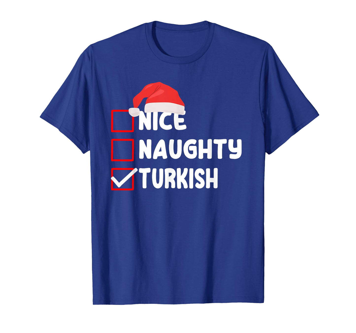 Funny Turkish Christmas Saying Turkiye Xmas Design T-Shirt