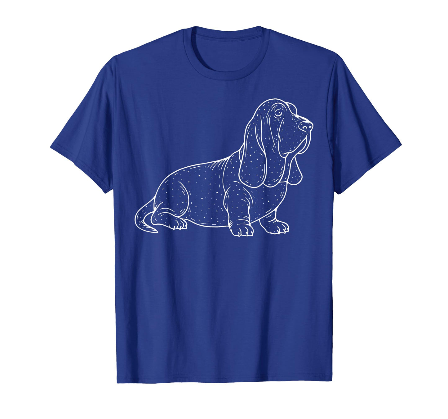 Basset Hound Illustration T-Shirt