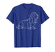 Basset Hound Illustration T-Shirt