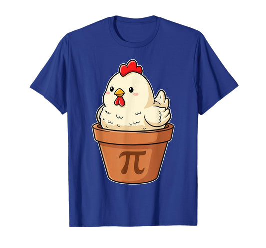 Chicken Pot Pie Math Teacher 3.14 Funny Pi Day T-Shirt