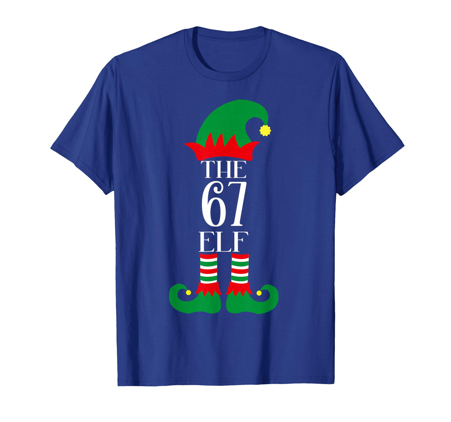 67 Elf Christmas Costume Pajama 67 Meme Gen Alpha Boys Girls T-Shirt