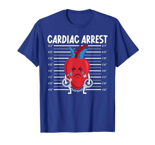 Cardiac Arrest Cardiac Nurse Cardiology Nurse T-Shirt