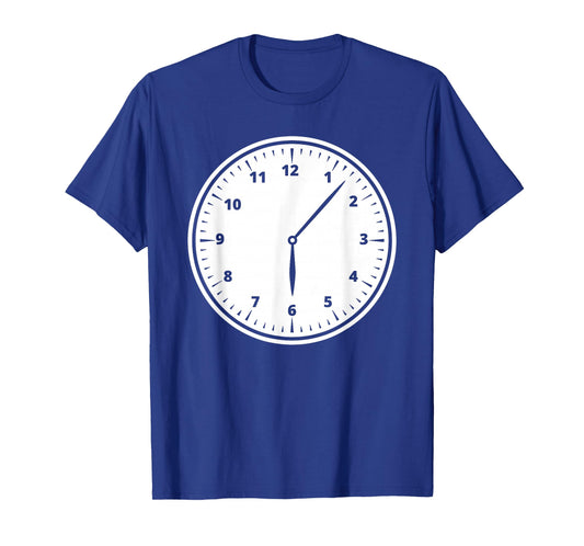 Six Seven Time Analog Clock Meme Funny T-Shirt