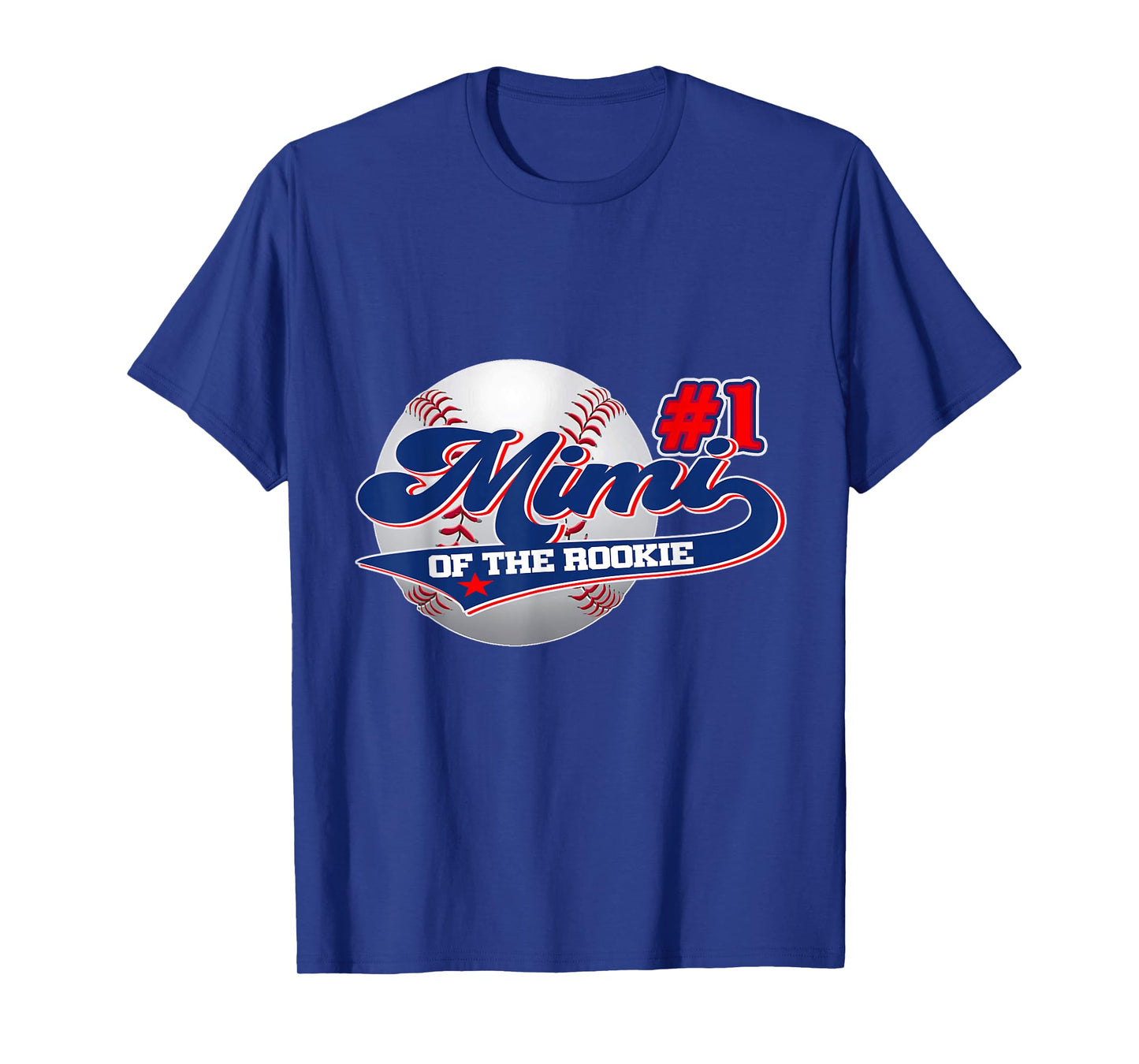 Mimi Rookie of Year 1st Birthday Baseball Theme Matching T-Shirt