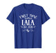 Womens First time Lala Est 2026 Soon to Be Mom Mother's Day T-Shirt