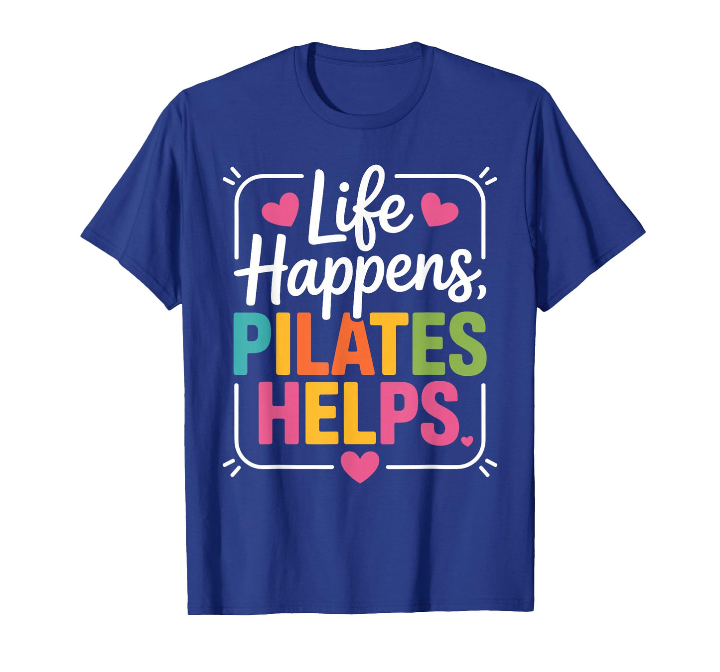 Funny Pilates Art for Men Women Pilates Club Pilates Lover T-Shirt
