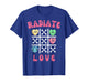 Radiate Love Radiation Therapist Valentines MRI Radiology T-Shirt