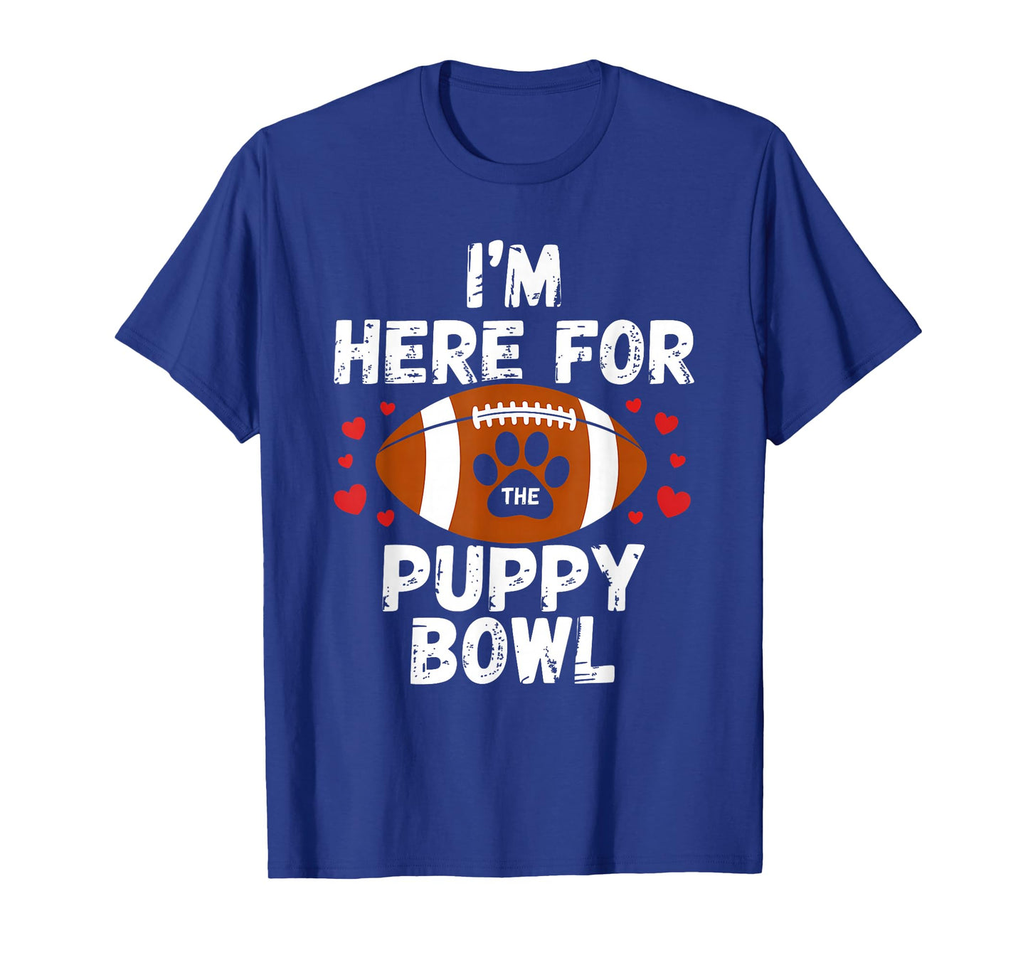 Funny Puppy Bowl Sunday Dog Fan American Football T-Shirt