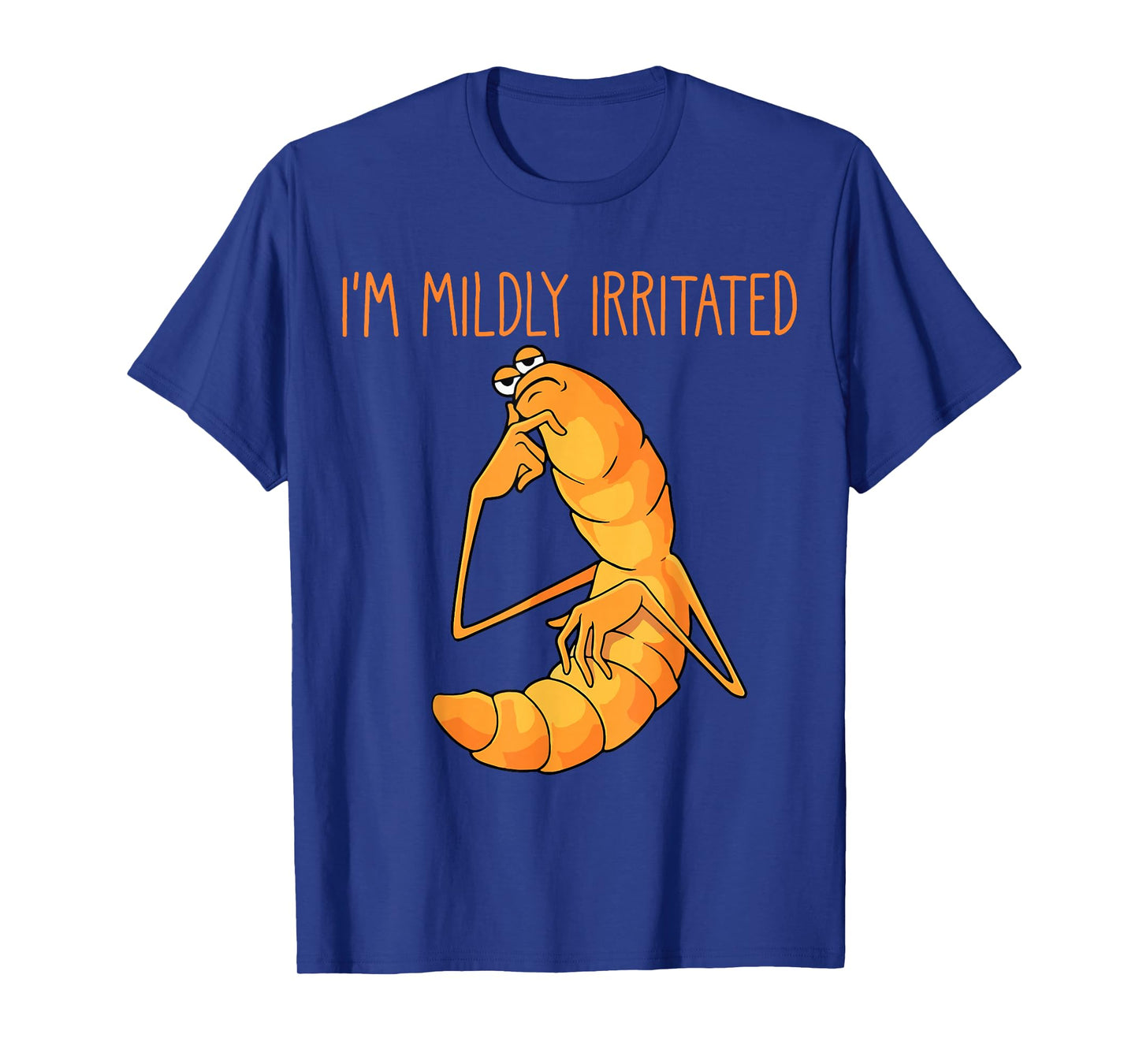 Funny Worm Meme I'm Mildly Irritated Marcus Mens Women T-Shirt