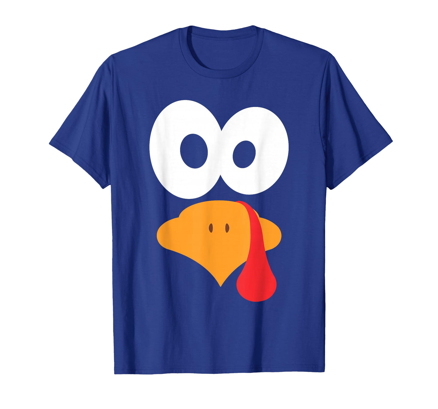Thanksgiving Turkey Face Matching Family Costume Cute Kids T-Shirt