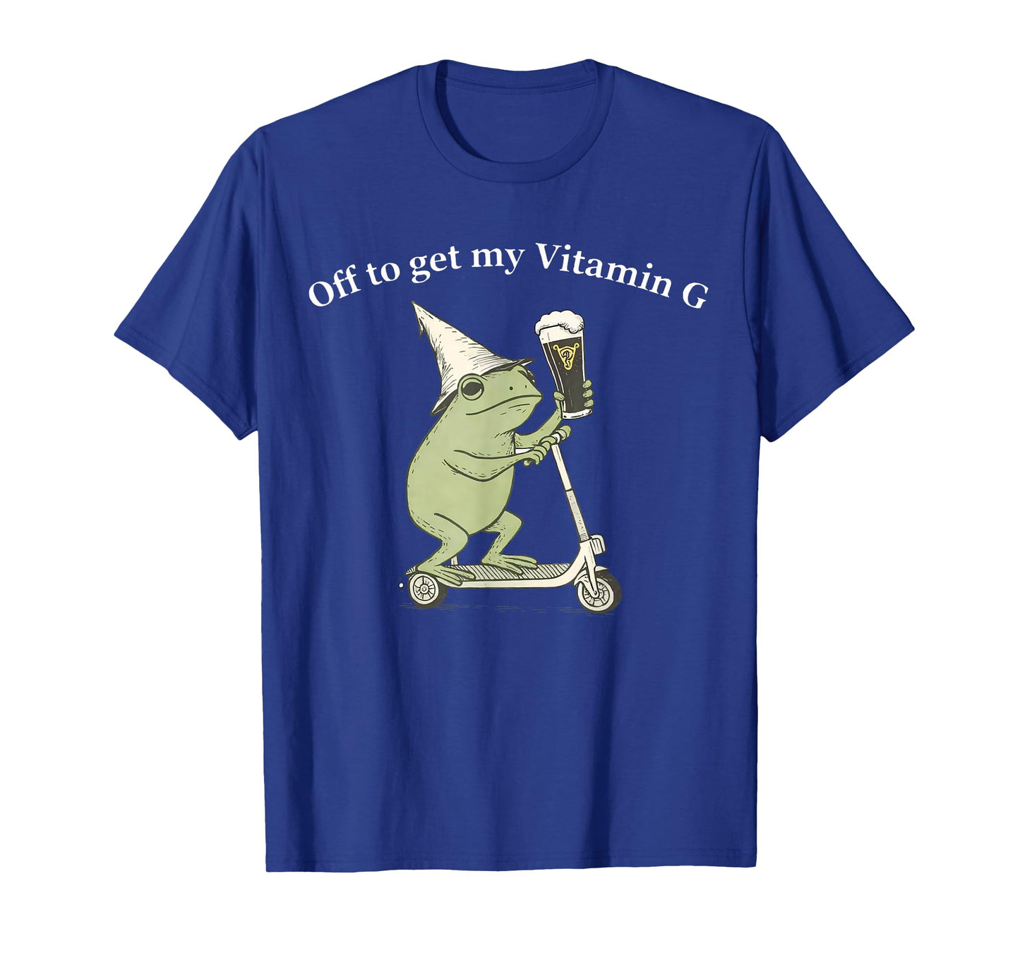 Funny St Patrick's Day Beer Frog Off to Get My Vitamin G T-Shirt
