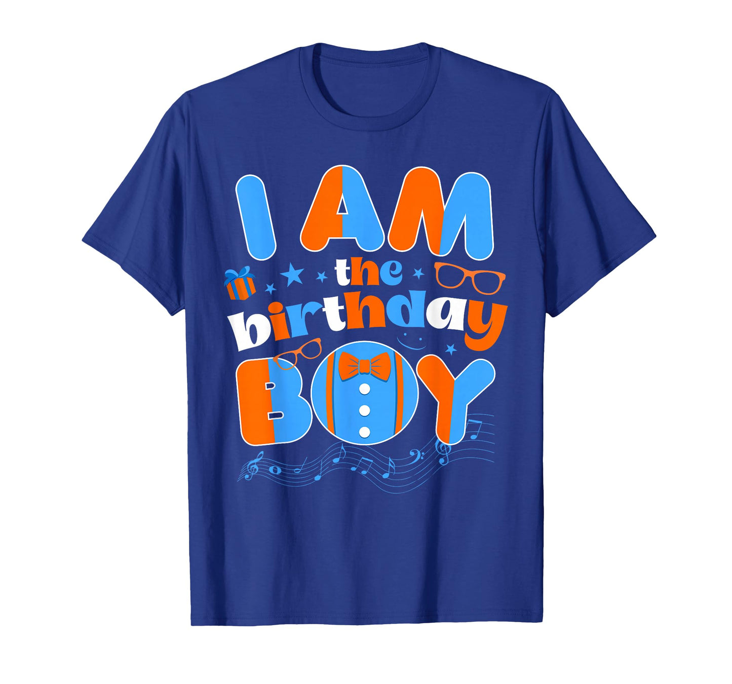I Am The Birthday Boy Matching Family Blippy Funny T-Shirt