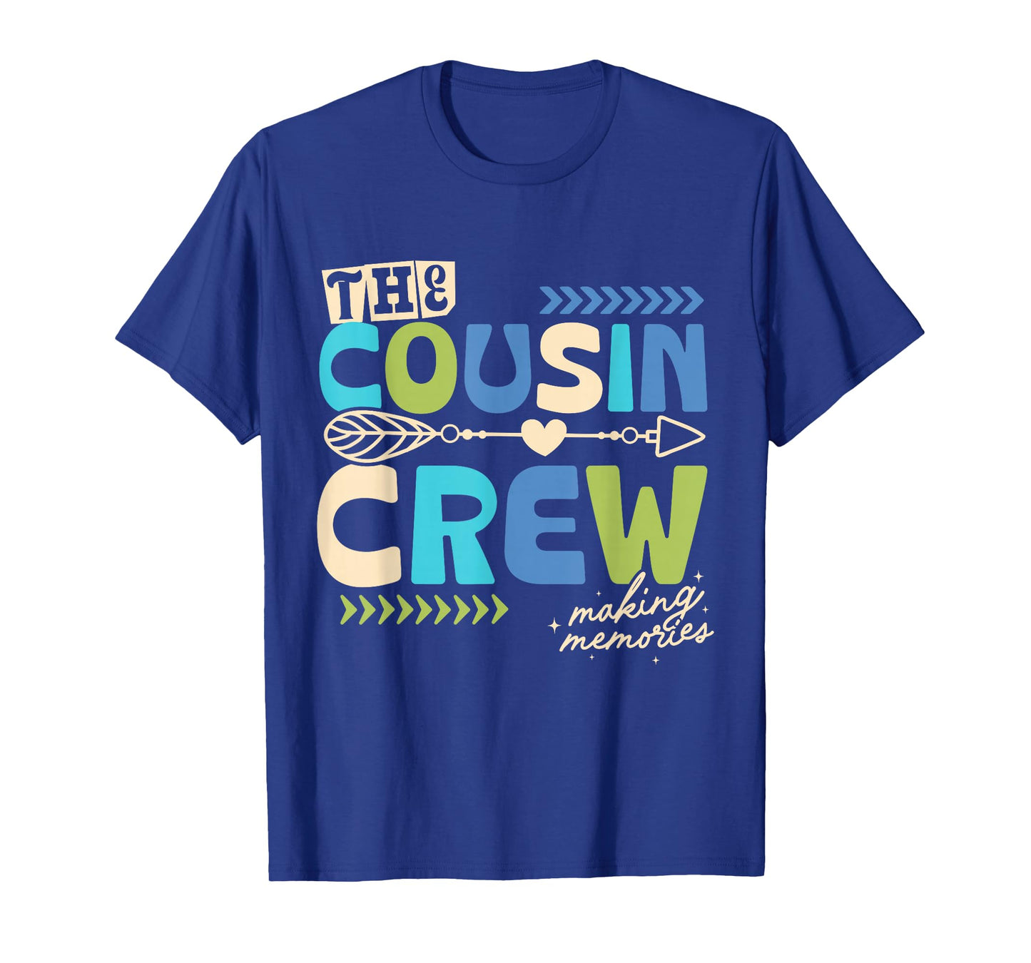 Cousin Crew 2026 Making Memories Family Vacation Camp Kids T-Shirt