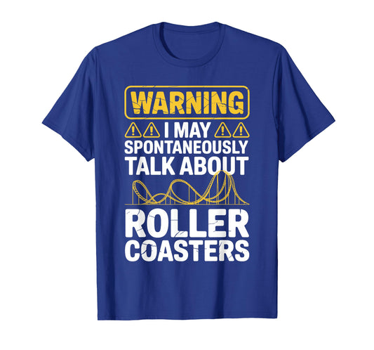 Cool Roller Coaster Art for Men Women Roller Coaster Lover T-Shirt