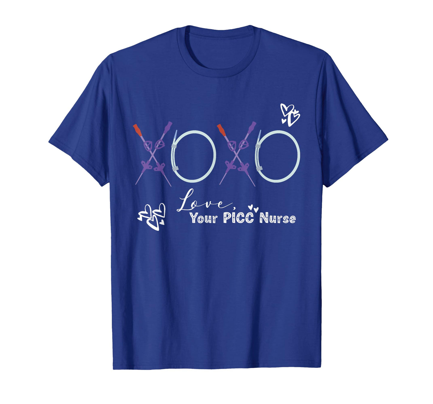 XOXO from Your PICC Nurse Valentine Infusion Specialists VAT T-Shirt