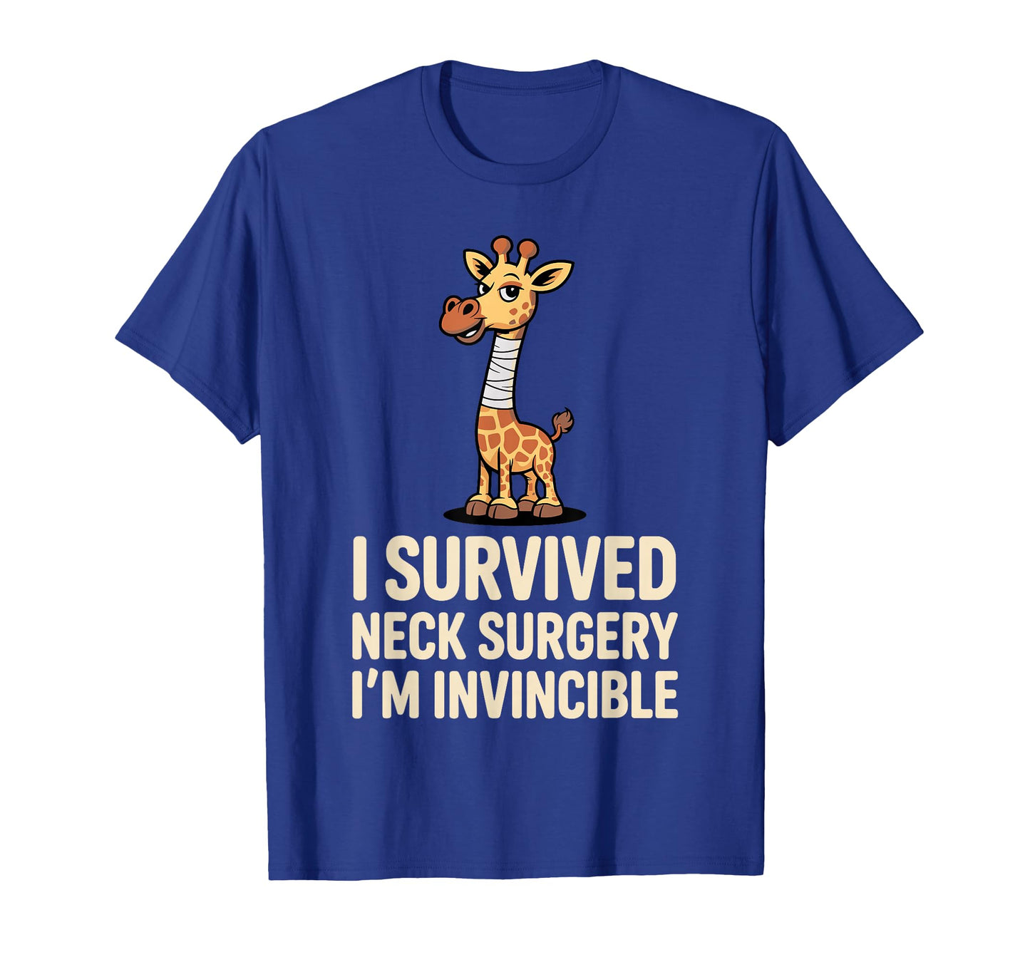 Funny Neck Surgery Art for Men Women Injury Neck Surgery T-Shirt