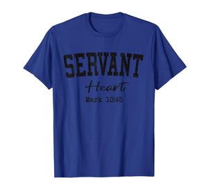 Christian Shirts Women Men Servant Heart Christian Leader T-Shirt