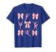 Coquette Gymnastics Cute Bow Pink Gymnasts Women Girls T-Shirt