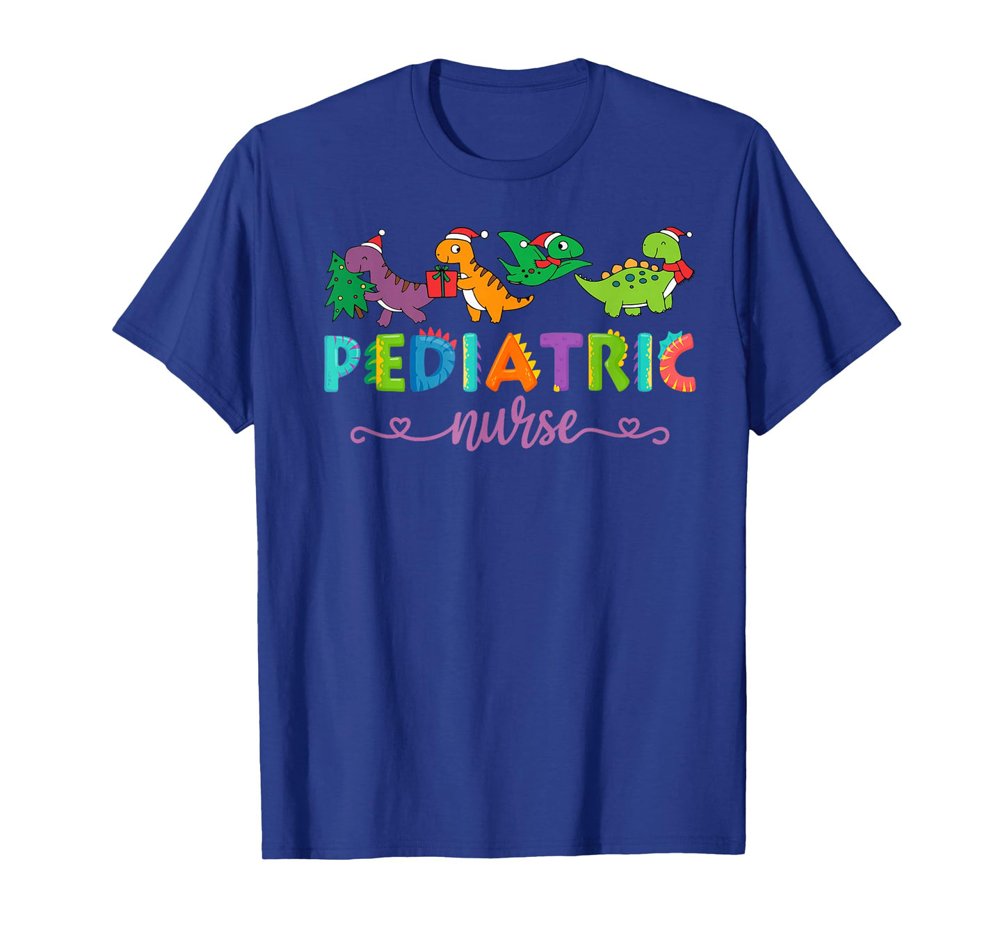 PICU Pediatric Nurse Dinosaurs Peds Nurse Crew PICU Nurse T-Shirt