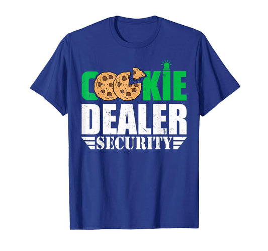 Cute Cookie Dealer Security Cookie Seller Baker Lover Girls T-Shirt